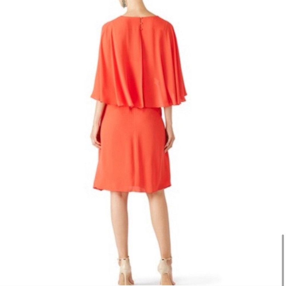NWT BCBGMAXAZRIA Brittni Cape Dress Size Small - Picture 11 of 13